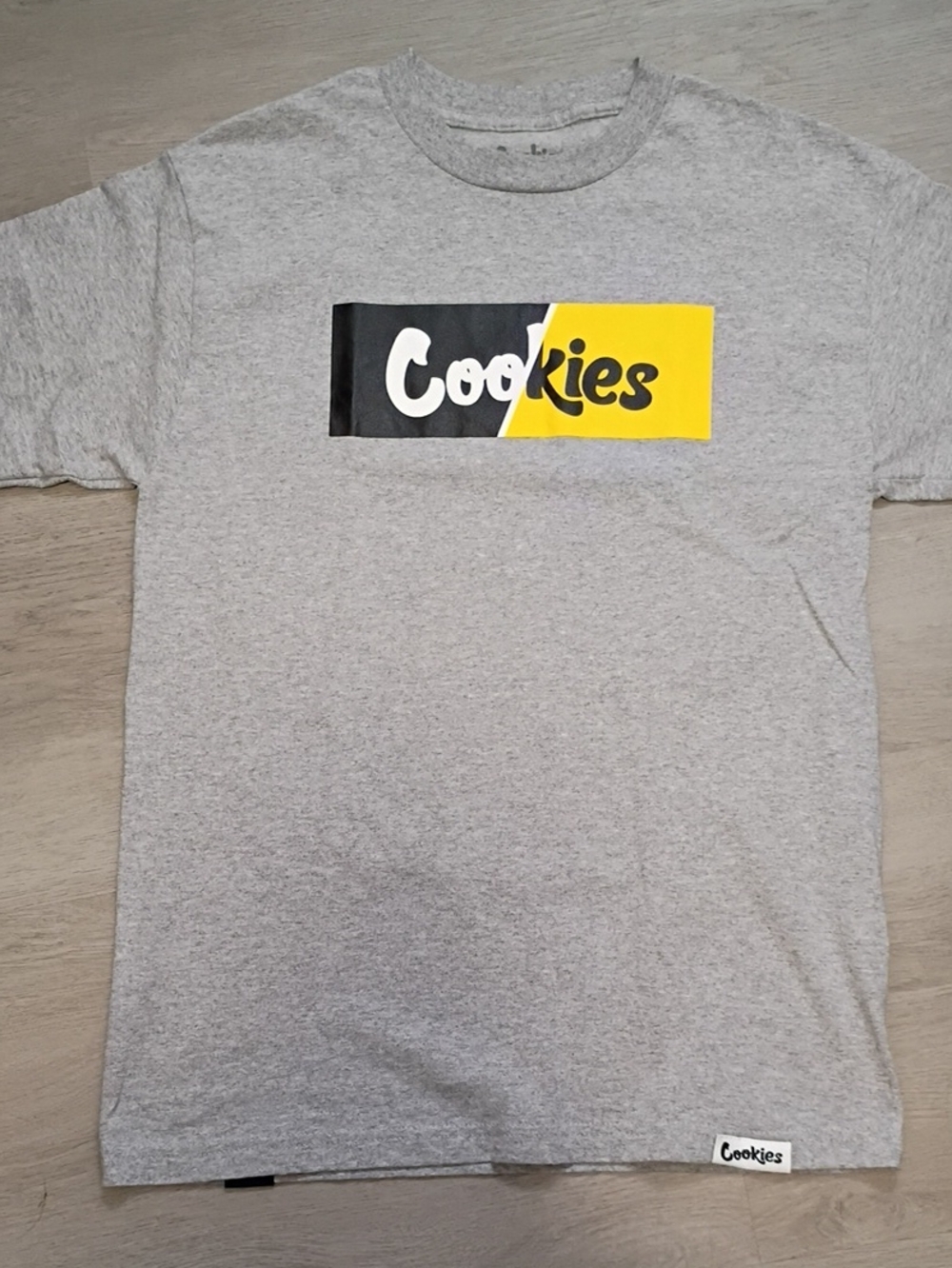 Cookies Official Brand Tee - Gray/Black/Yellow